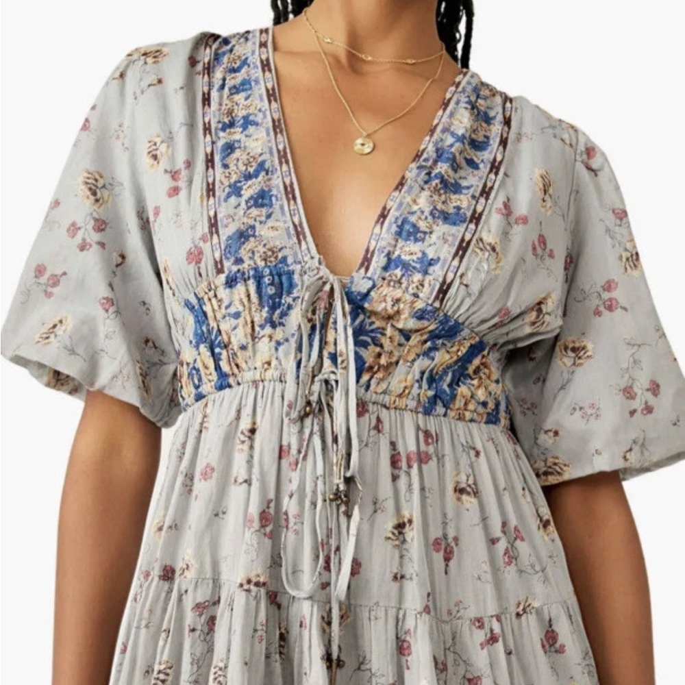 Free People Floral Maxi Dress